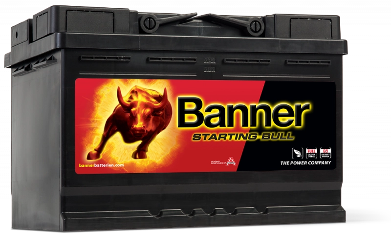 ⊳ Banner Autobatterie mit Calcium-Technologie