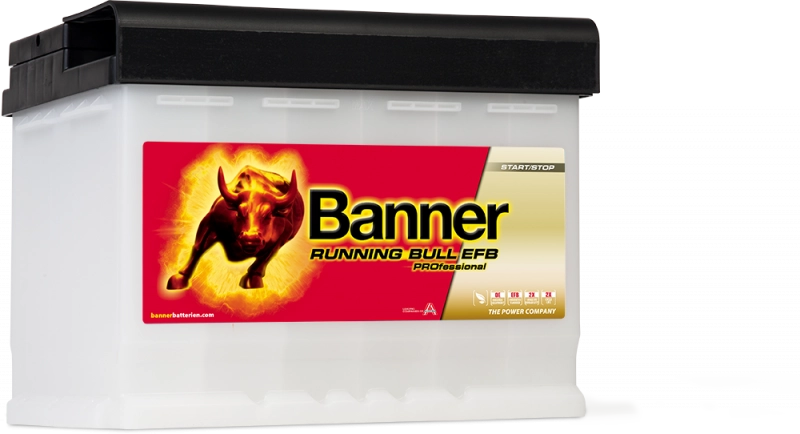 Banner Running Bull EFB 56512 Autobatterie