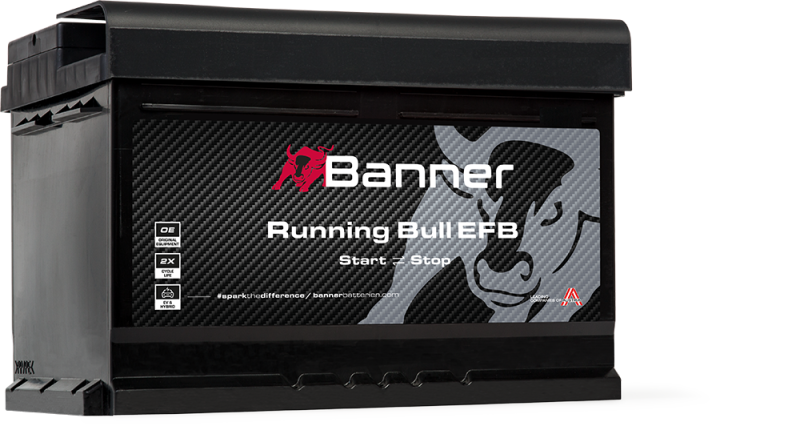 Banner Running Bull EFB 565 12