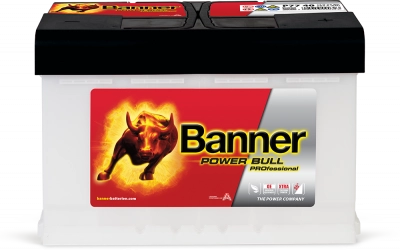 Banner Autobatterie Power Bull 12V 62Ah 550A/EN P6219 Starterbatterie startklar Banner Autobatterie Power Bull 12V 62Ah 550A/EN P6219 Starterbatterie startklar