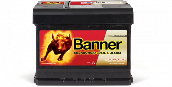 Batt. AGM Banner Start & Stop Running Bull 58001 12V-80Ah 800A (+)d