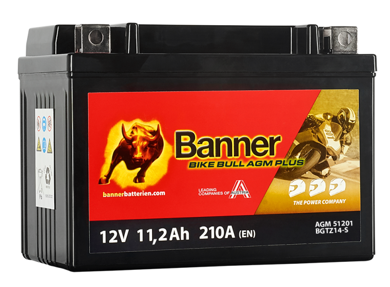 Banner Bike Bull AGM PLUS 512 01