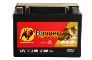 Banner Bike Bull AGM PLUS 512 01