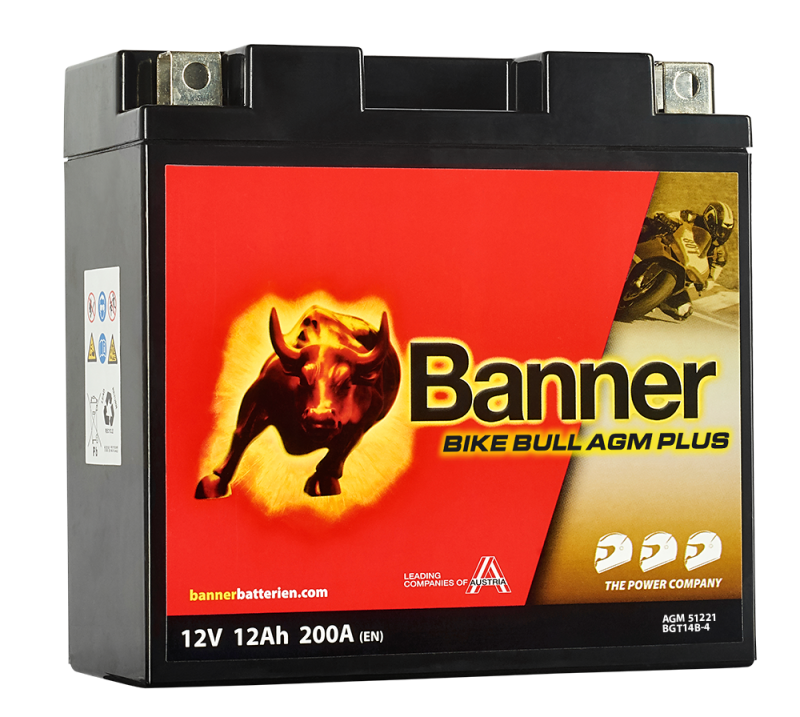 Banner Bike Bull AGM PLUS 512 21