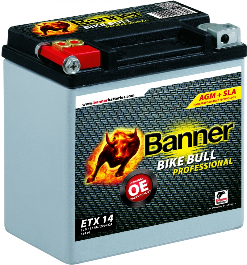 Motorradbatterien,motorcrossbatterien,atv Batterien,quadbatterien,jetskibatterien,schneemobilbatterien, bike bull agm pro