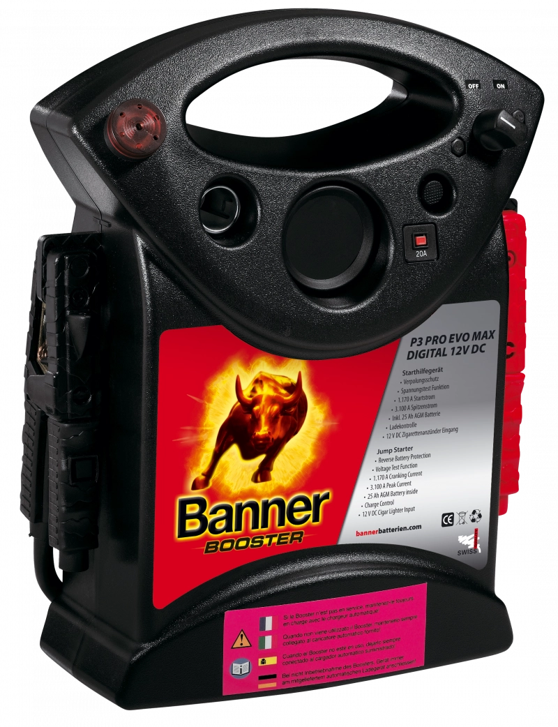 Banner Start-Booster 12V P3 Professional Evo MAX