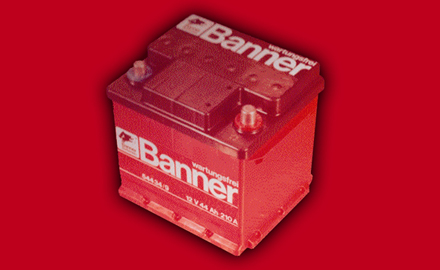 Banner Batterie, Autobatterie,