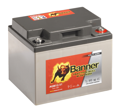 AGM 12V 51Ah VRLA