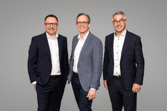 Management Board Banner Gruppe   v.l.n.r. Florian Steinhart (Mitglied der Geschäftsleitung), CEO Werner Töpfl, Franz Märzinger (Mitglied der Geschäftsleitung)