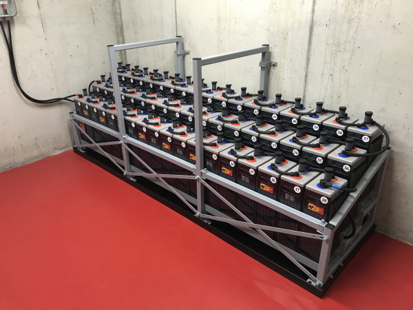 Stromversorgungsanlagen, Batterien, Standby Bull, Notstrom