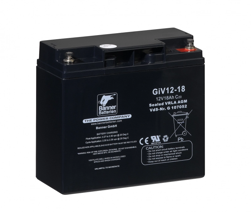 Banner NUOVA Stand by Bull 12 Volt//5,4ah tipo Giv 12 – 5.4