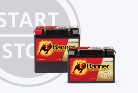 Banner 55519 Starting Bull 12V 55Ah 450A Autobatterie, Starterbatterie, Boot, Batterien für