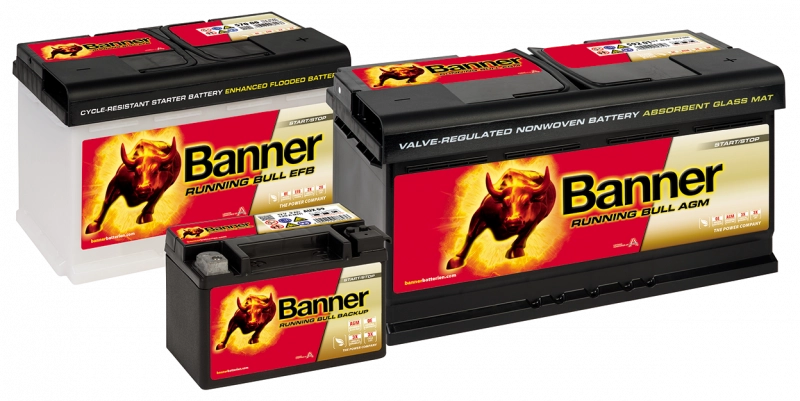 Köp Batteripaket, 2 stycken Banner 80Ah AGM hos BRL!