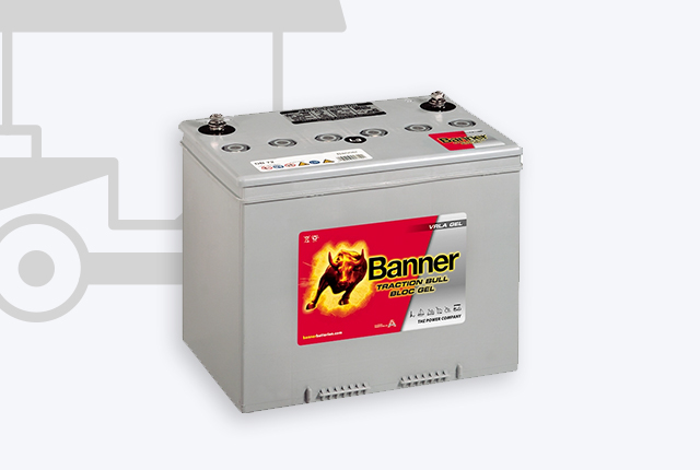 BATTERIE DÉCHARGE LENTE BANNER ENERGY BULL 955 01 12V 60 AH